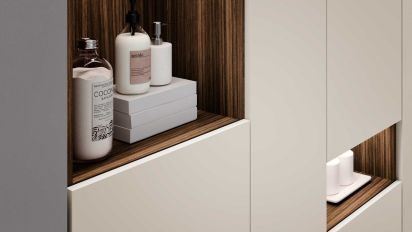 Mobili da Bagno con Maniglia a Gola